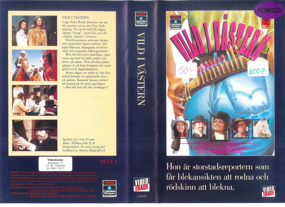 25192 VILD I VÄSTERN (VHS)